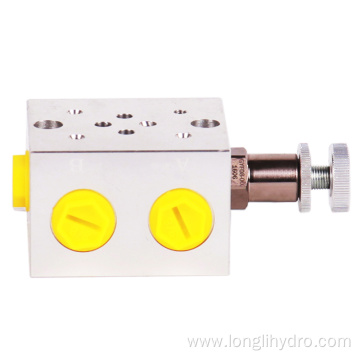 Custom Aluminum Hydraulic Valve Manifold Block